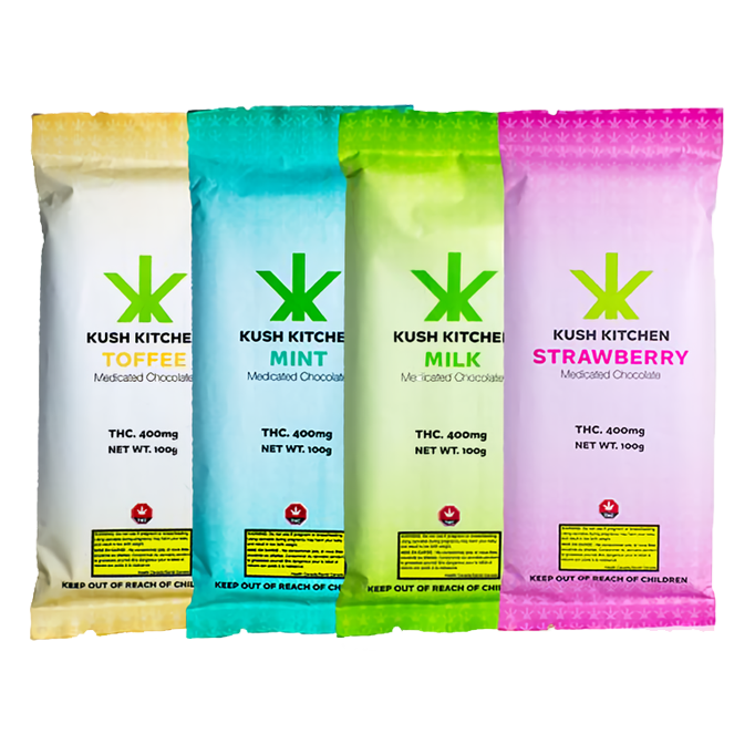 Kush Kitchen – Chocolate Bars