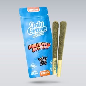 Superior Pre-Rolls 40% – Pineapple Express 3g
